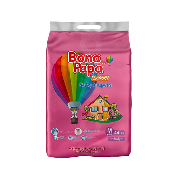 Bona Papa Magic Baby Diapers M 7Pcs