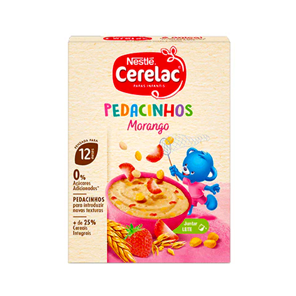 Nestle Cerelac Pedacinhois Morango 200g