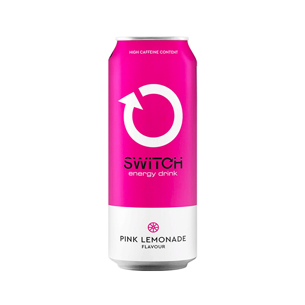 Switch Energy Drink Pink Lemon 500ml