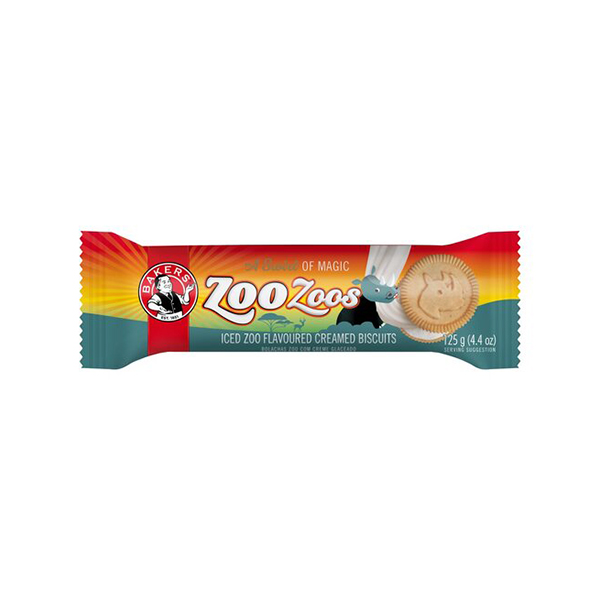 Bakers Zoo Zoos Creamed Biscuits 125g