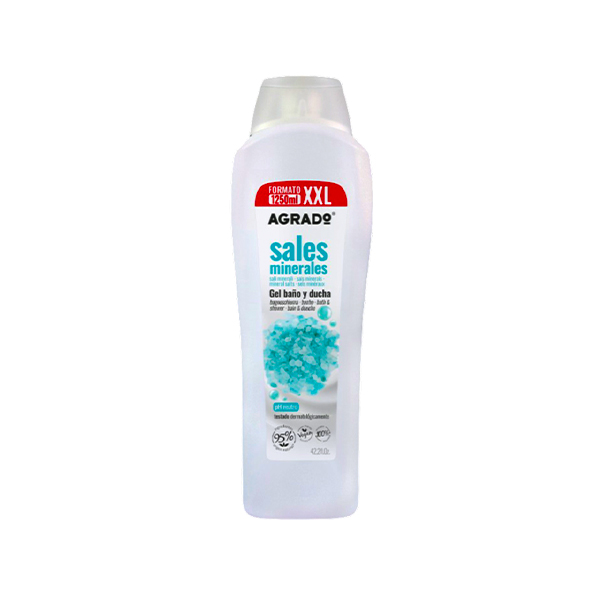 Agrado Gel De Banho Sais Minerais 1250ml