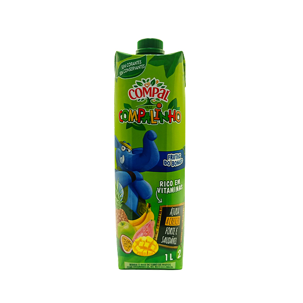 Compal Frut/Bongo Ananas Banana Maca Manga 1L