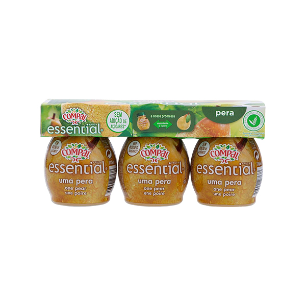 Compal Essencial Pera 3X110ml