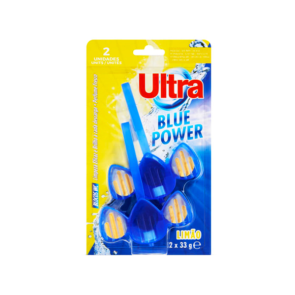 Ultra Blocos Wc Blue Power Limao 2X33g