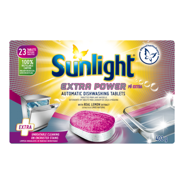 Sunlight Extra Power Automatic Wash 23Tab 402g