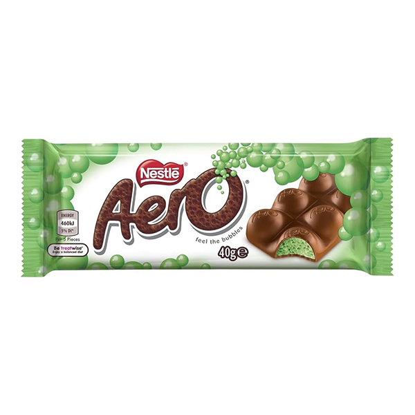 Nestle Choc Aero Peppermint 40g