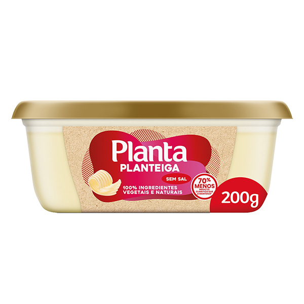 Manteiga Planta Sem Sal 200g