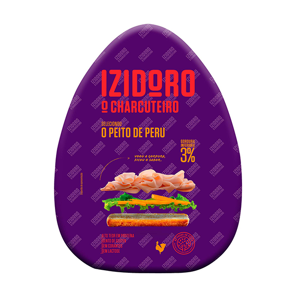 Izidoro Peito De Peru 3% P/Kg