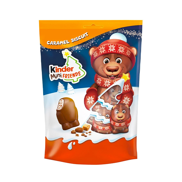 Kinder Mini Friends Caramel Biscuit 122g