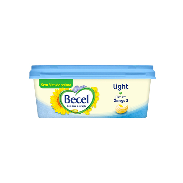 Becel Creme Vegetal Light Omega 3 250g