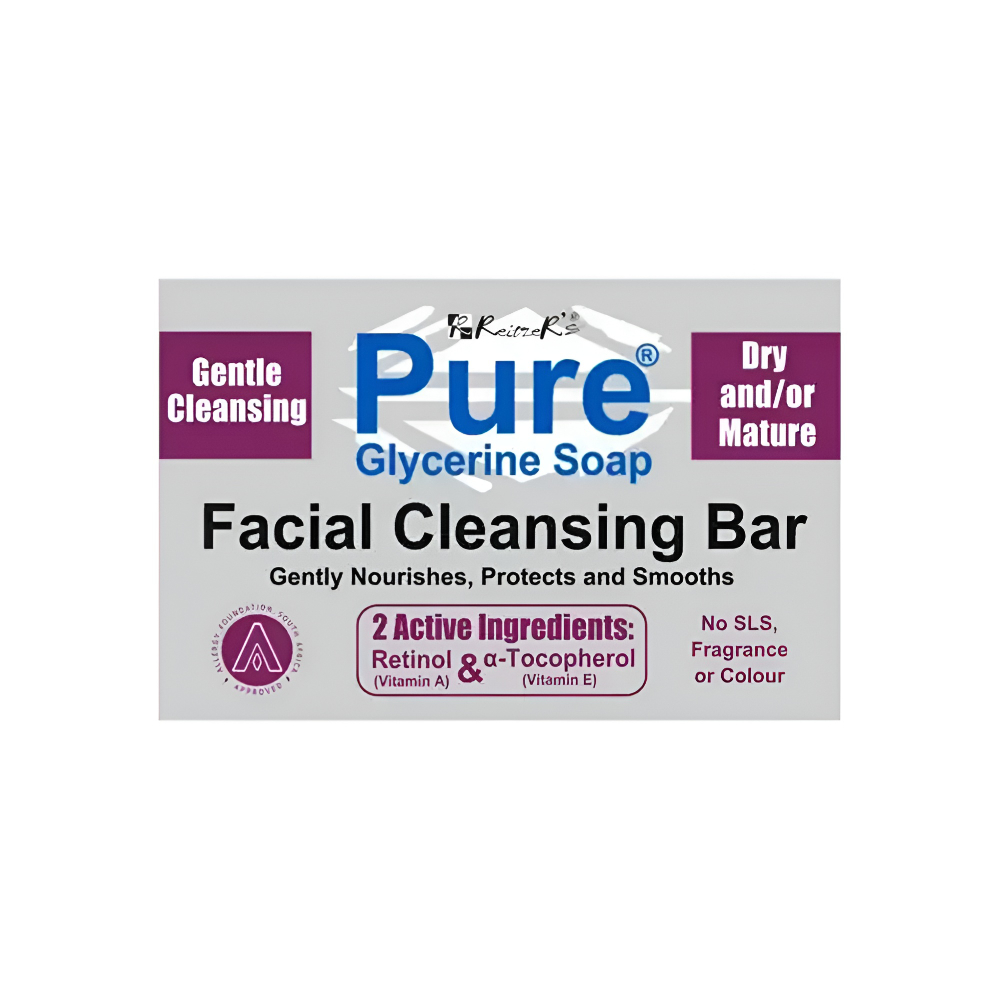 Pure Glicerine Facial Cleansig Bar Gentle 100g