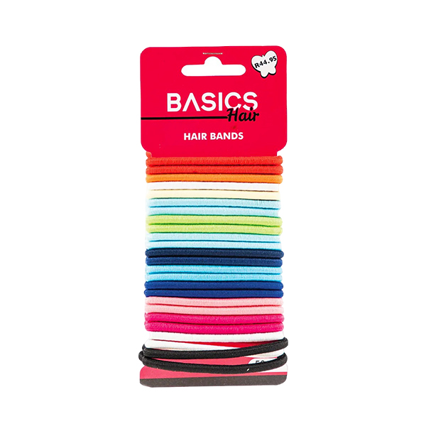 Basics Hair Bands 50Pcs Hw-1009-22