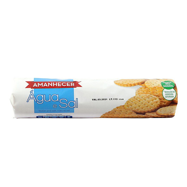 Amanhecer Bolacha Agua E Sal 125g