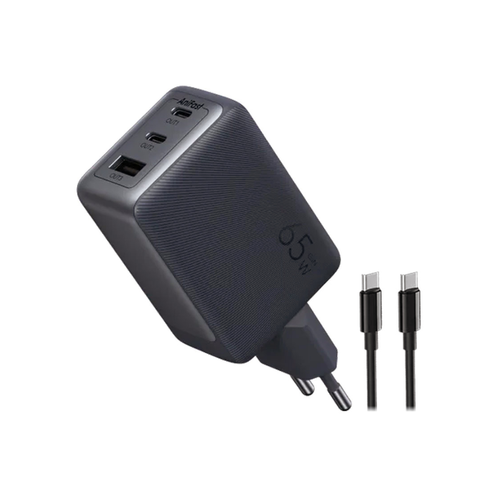 Oraimo All In One Gan Charger 65W Ocw-7652E+116Cc