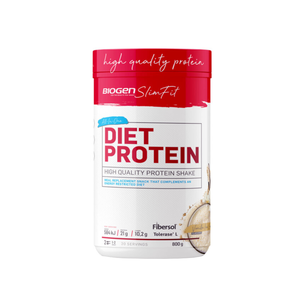 Biogen Slim Fit Diet Prot.vanilla Ice Cream 800g