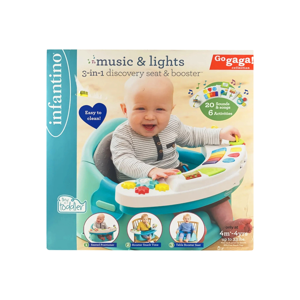Toy Infantino Music Lights Discovery Seat