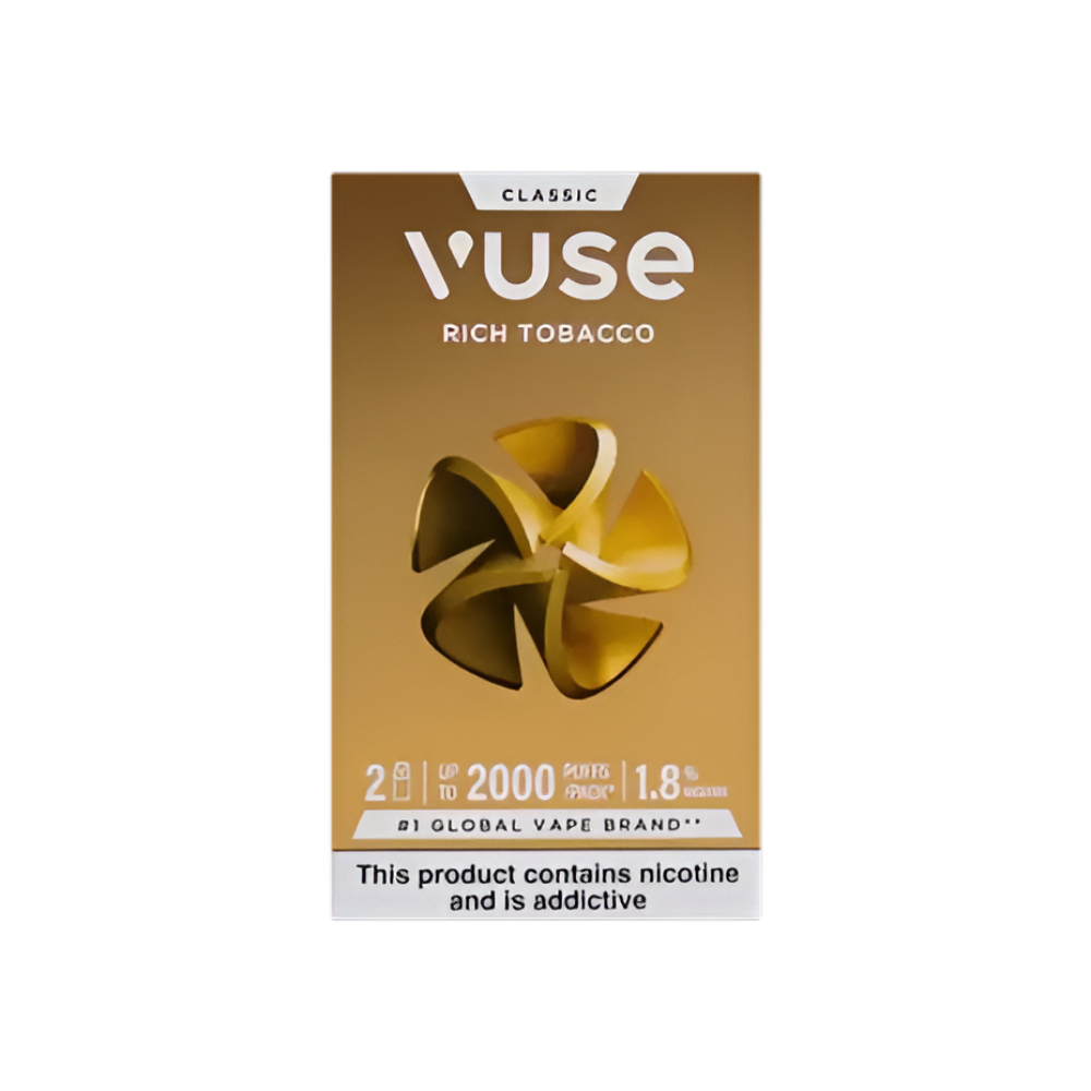 Vuse Rich Tobacco Epod Eliquid 1.6%