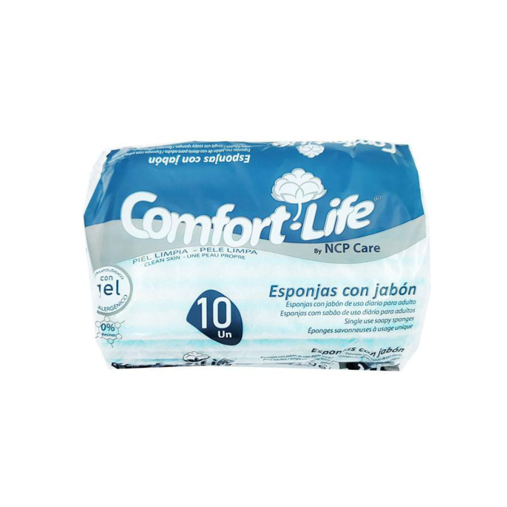 Comfortlife Esponja B C/Sabao- 10’S