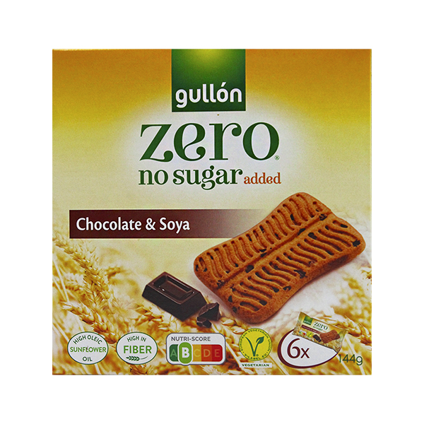 Gullon Bol. Diet Chocolate/Soja 144g