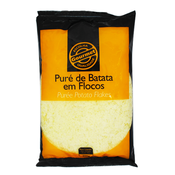 Gourmet Pure De Batata Em Flocos 200g