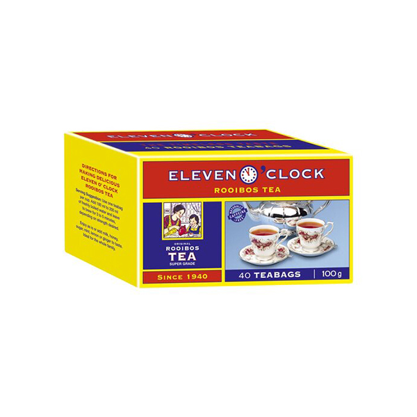 Eleven Clock Rooiboss Teabags 40 Teabags
