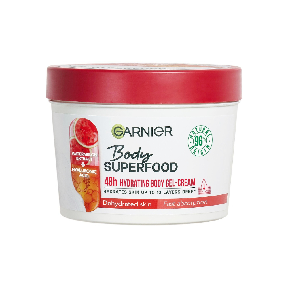 Garnier Body Superfood Creme Corporal Hidratante Melancia + Acido