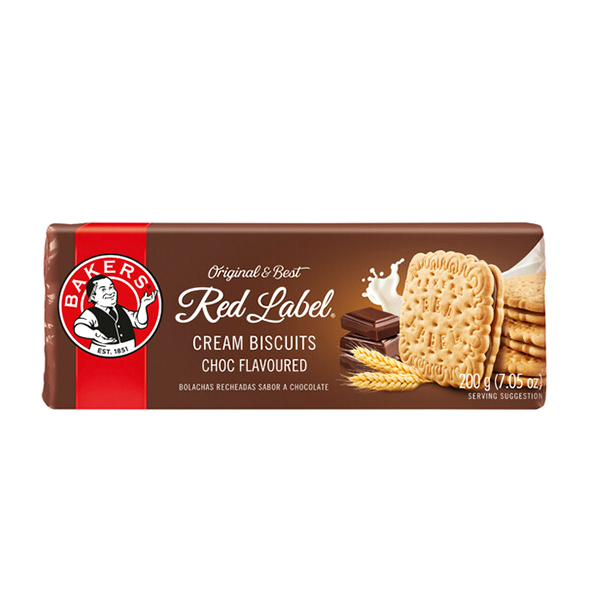 Red Label Choc Cream 200g