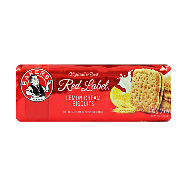 Bakers Red Creme De Limao 200g