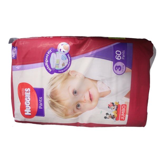 Huggies Cuecas Jumbo 3 (2X62)
