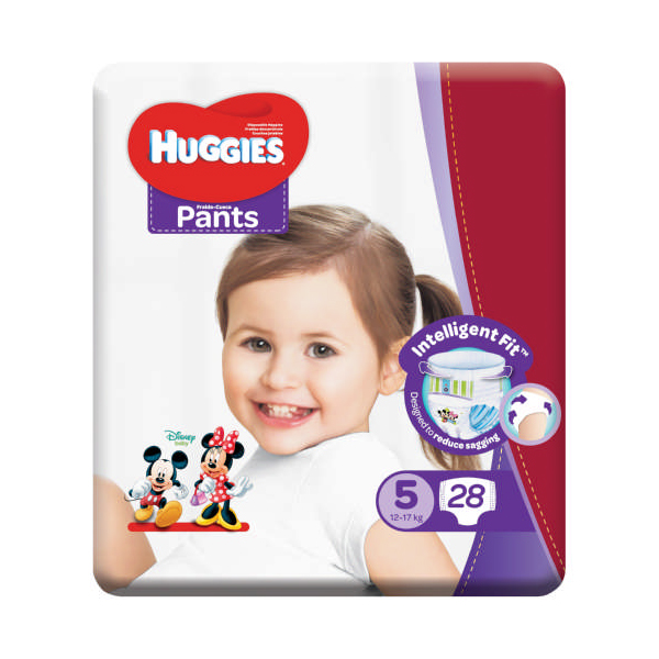 Huggies Cuecas Carry 5 (4X28)