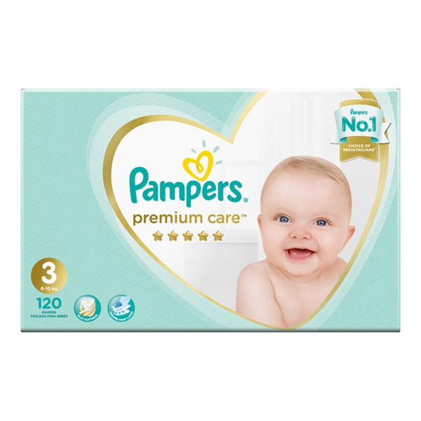 Pampers Premium Baby Nr.3 120