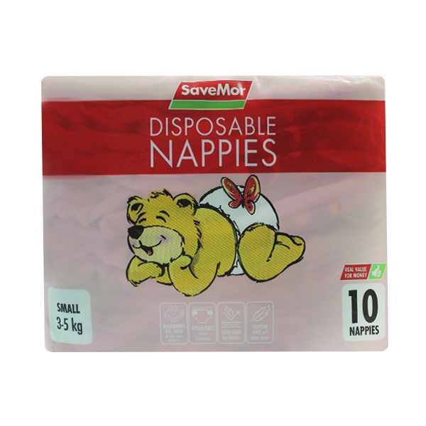 Fralda Savemor 3-6kg 10S