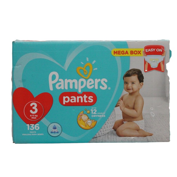 Pampers Active Baby Pants Midi S3 136S