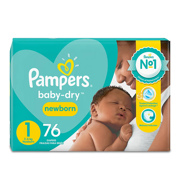 Pampers New Baby Born Vp 76S