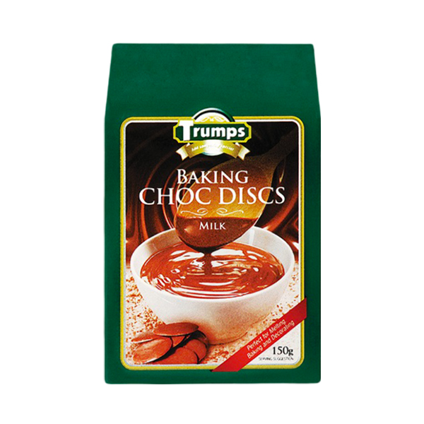 Trumps Baking Discs Milk 150g