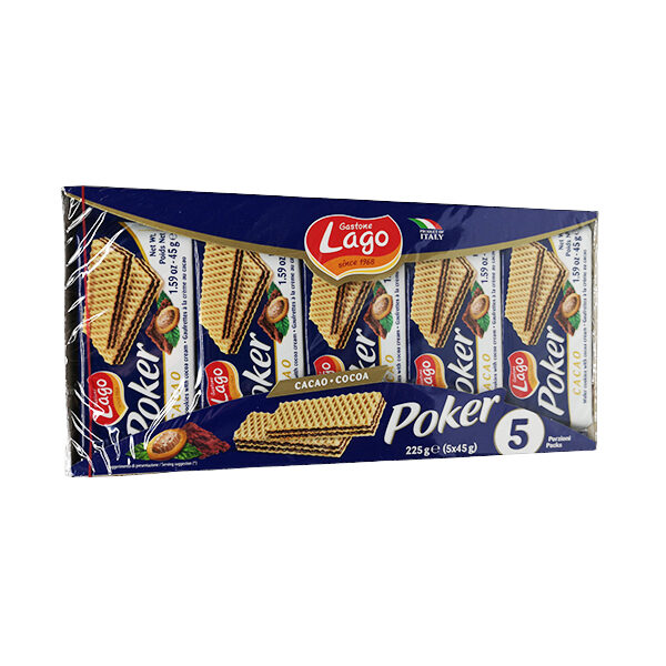 Gastone Lago Poker Cacao 180g