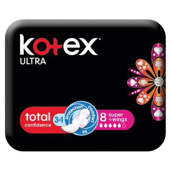 Kotex Penso Total Confidence 3In1 8S