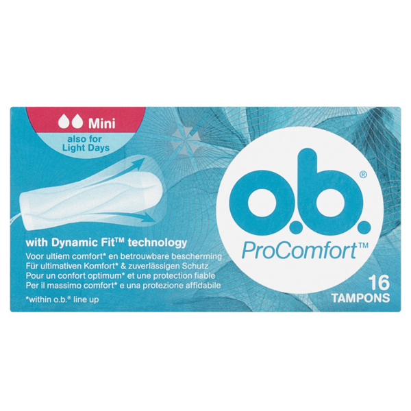 Tampoes O.b Procomfort Super 16S