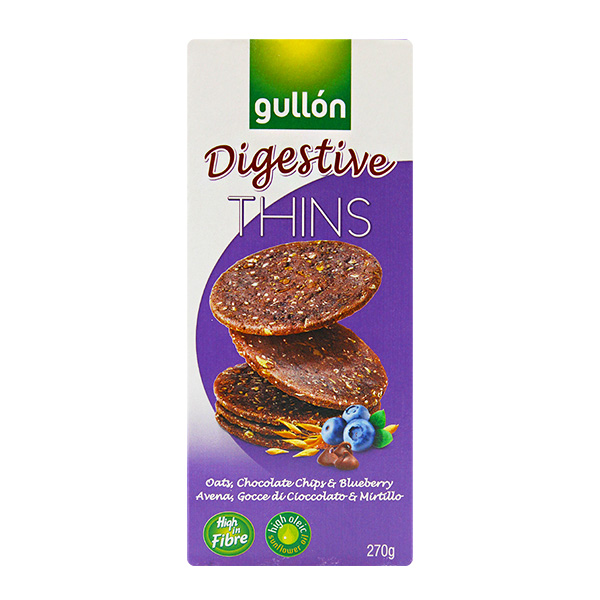 Gullon Bol. Digestive Thins 270g