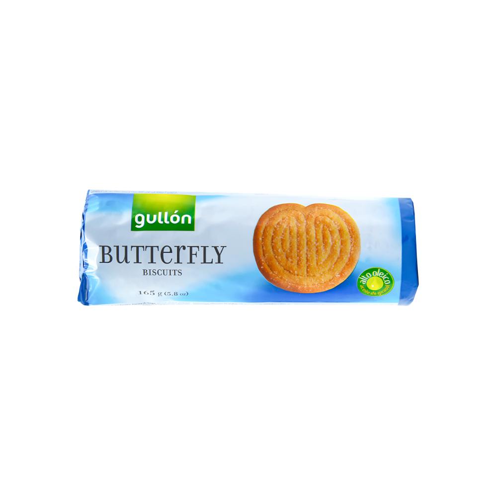 Gullon Bolachas Butterfly 165Gr