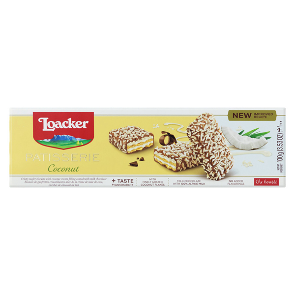 Loacker Bolachas Coconut 100Gr