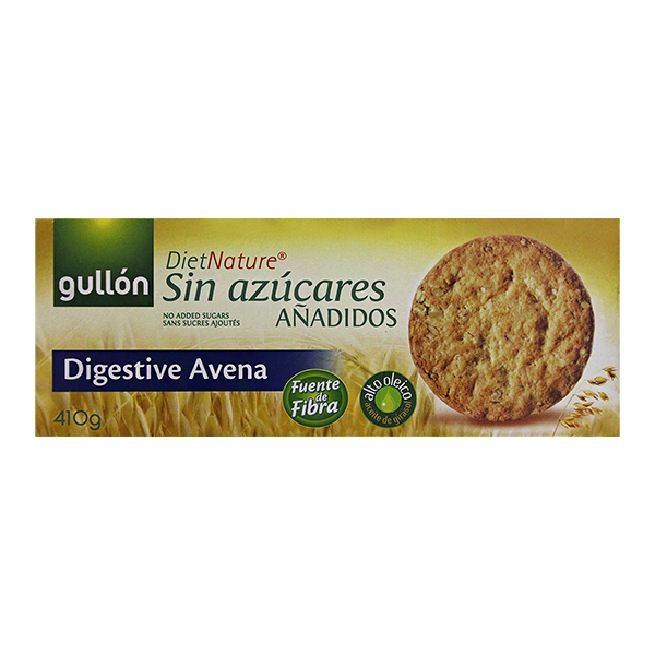 Gullon Diet Natura Digestive Aveia 410g