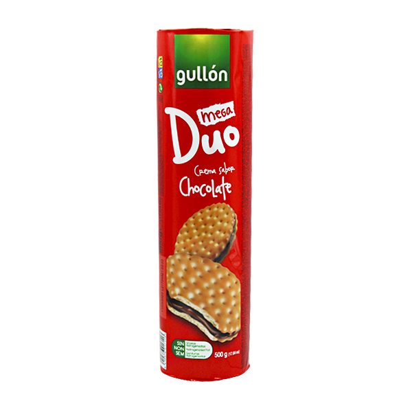 Gullon Bol. Mega Duo Chocolate 500g
