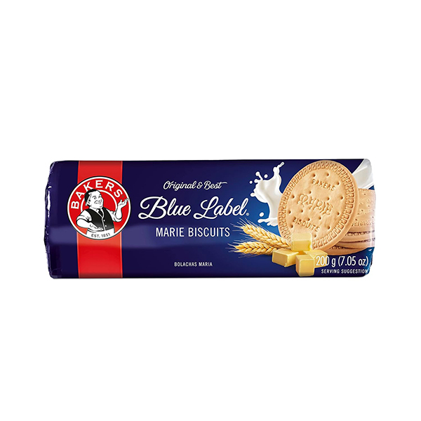 Bolachas Bakers Blue Label Marie, 200 g