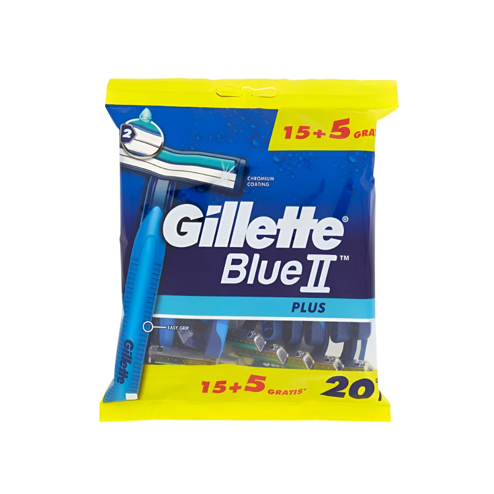 Gillette Maq Blue Ii Plus 15+5 20’S