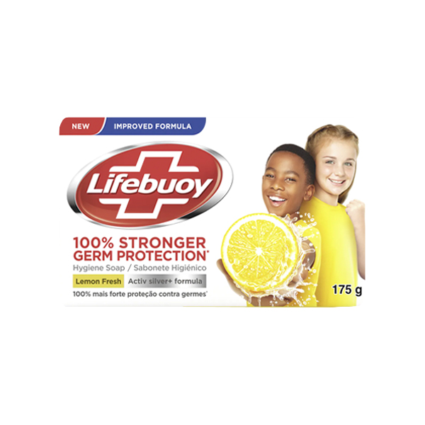 Sabonete Lifebuoy 175g Mix-Lemon Fresh