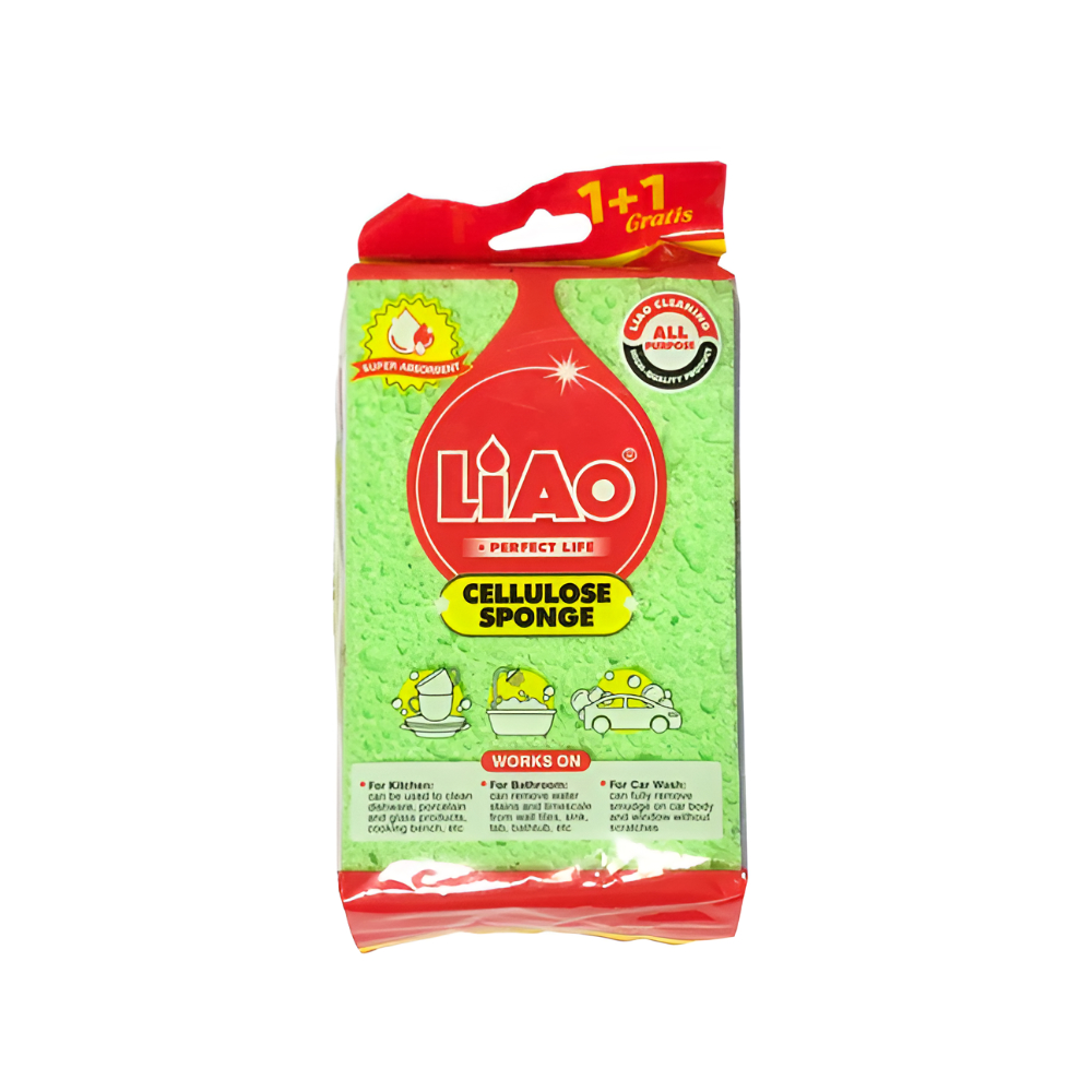 Liao Cellulose Sponge 2+1S G130066