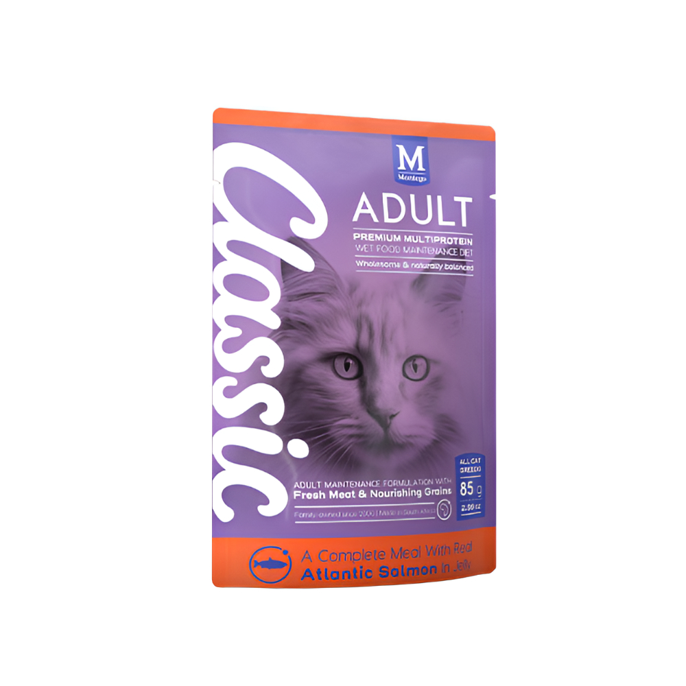 Classic Adult Cat Food Fresh Meat Salmon 85g