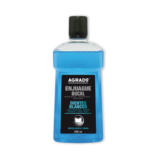 Agrado Mouthwash White 500ml