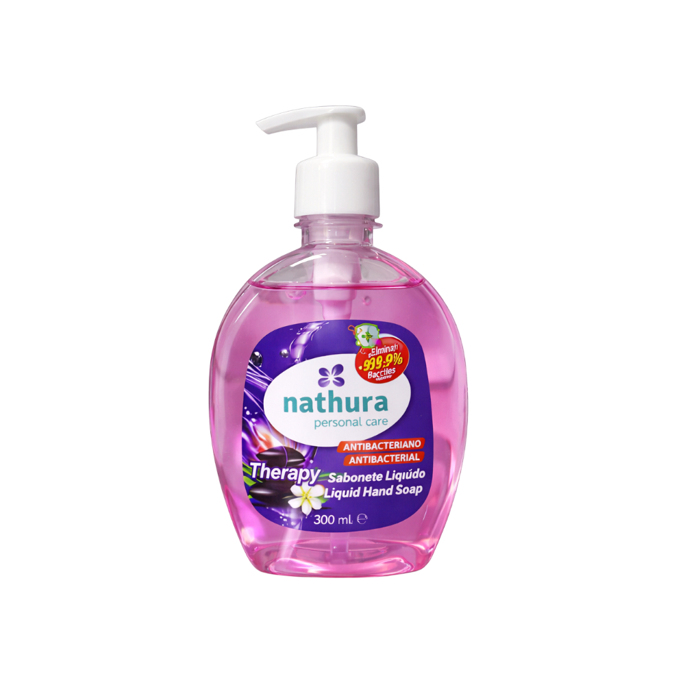 Sabonete Liquido Nathura 250/300ml Para Mãos Mix-Therapy